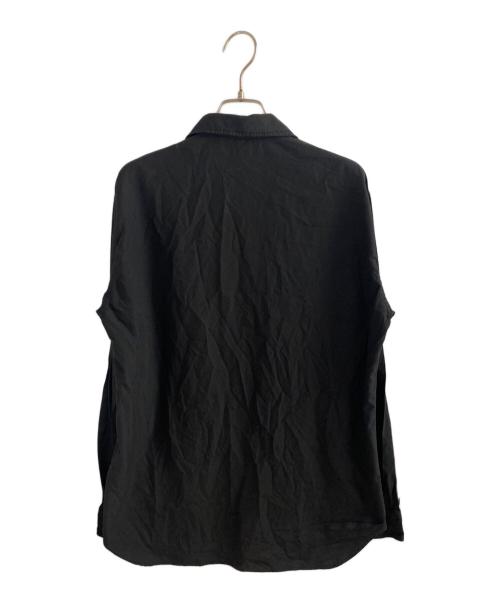 COMME des GARCONS HOMME DEUX（コムデギャルソン オム ドゥ）COMME des GARCONS HOMME DEUX (コムデギャルソン オム ドゥ) スナップボタンシャツ ブラック サイズ:Mの古着・服飾アイテム