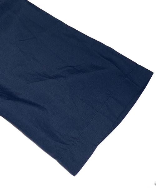 COMME des GARCONS HOMME DEUX（コムデギャルソン オム ドゥ）COMME des GARCONS HOMME DEUX (コムデギャルソン オム ドゥ) 25SS エステルスパン製品染半袖シャツ ネイビー サイズ:Mの古着・服飾アイテム