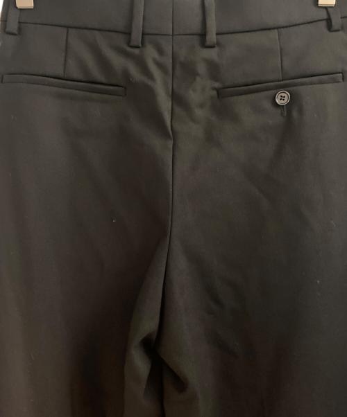 LOEWE（ロエベ）LOEWE (ロエベ) 2タックワイドスラックス ブラック サイズ:44の古着・服飾アイテム