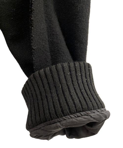 GROUND Y（グラウンドワイ）GROUND Y (グラウンドワイ) オーバーサイズメルトンブルゾン ブラック サイズ:3の古着・服飾アイテム