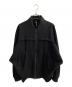 GROUND Y（グラウンドワイ）の古着「オーバーサイズメルトンブルゾン」｜ブラック