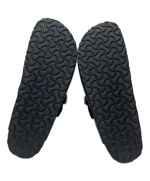 BIRKENSTOCK（ビルケンシュトック）BIRKENSTOCK (ビルケンシュトック) Manolo Blahnik (マノロブラニク) Boston Crystal Buckle　1022935 ブラック サイズ:42の古着・服飾アイテム