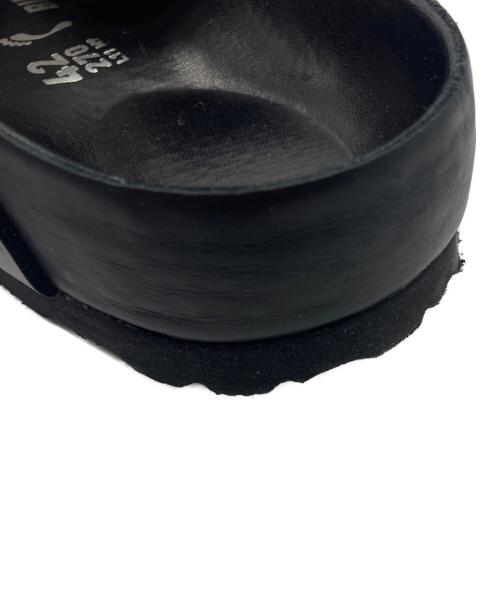 BIRKENSTOCK（ビルケンシュトック）BIRKENSTOCK (ビルケンシュトック) Manolo Blahnik (マノロブラニク) Boston Crystal Buckle　1022935 ブラック サイズ:42の古着・服飾アイテム