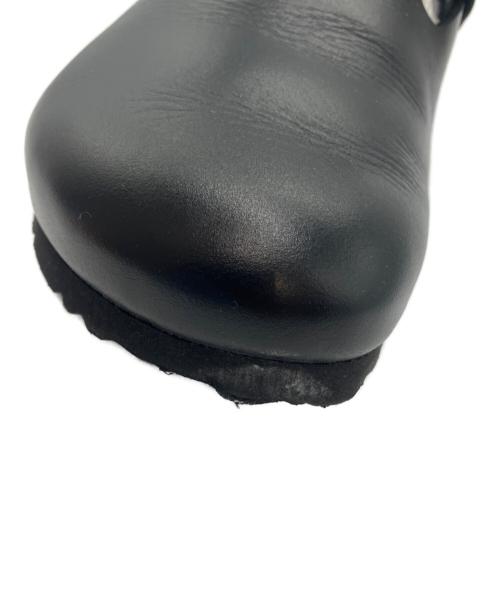 BIRKENSTOCK（ビルケンシュトック）BIRKENSTOCK (ビルケンシュトック) Manolo Blahnik (マノロブラニク) Boston Crystal Buckle　1022935 ブラック サイズ:42の古着・服飾アイテム