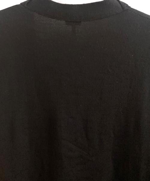 LOEWE（ロエベ）LOEWE (ロエベ) アナグラム刺繍カーディガン ブラック サイズ:Mの古着・服飾アイテム