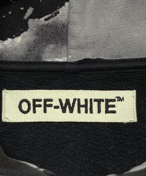 OFFWHITE（オフホワイト）OFFWHITE (オフホワイト) バイアスロゴグラフィックジップパーカー ブラック サイズ:XXSの古着・服飾アイテム