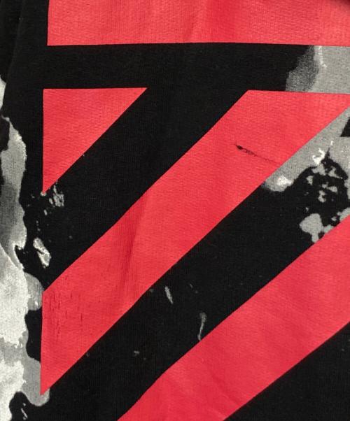 OFFWHITE（オフホワイト）OFFWHITE (オフホワイト) バイアスロゴグラフィックジップパーカー ブラック サイズ:XXSの古着・服飾アイテム