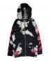 OFFWHITE（オフホワイト）の古着「バイアスロゴグラフィックジップパーカー」｜ブラック