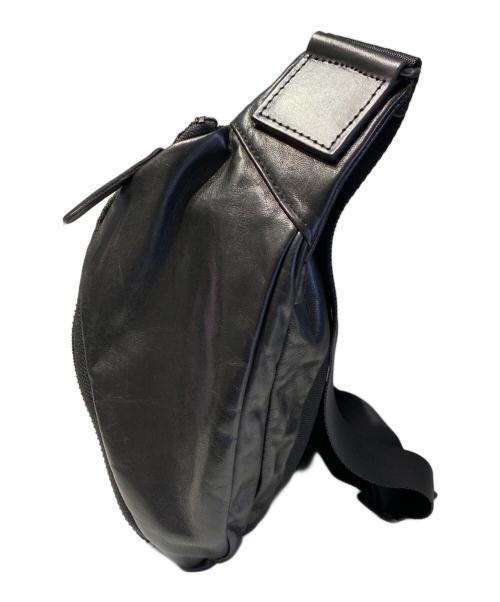 Yohji Yamamoto pour homme（ヨウジヤマモト プールオム）Yohji Yamamoto pour homme (ヨウジヤマモト プールオム) SCRATCHED HORSE LEATHER SHOULDER BAGの古着・服飾アイテム