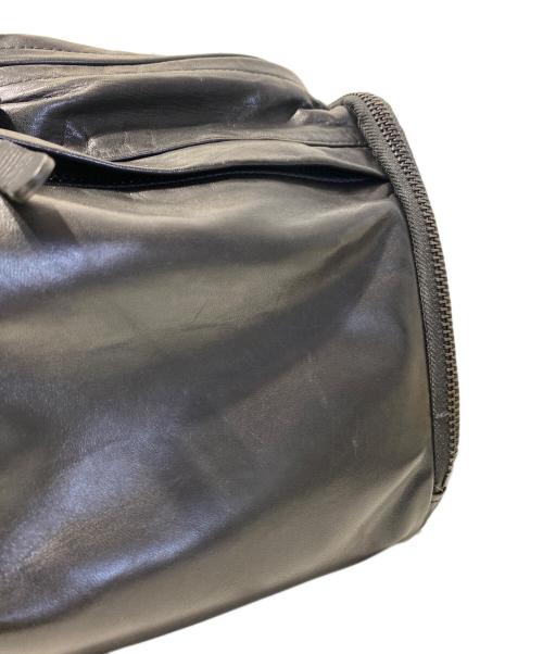 Yohji Yamamoto pour homme（ヨウジヤマモト プールオム）Yohji Yamamoto pour homme (ヨウジヤマモト プールオム) SCRATCHED HORSE LEATHER SHOULDER BAGの古着・服飾アイテム