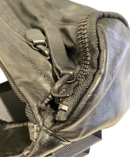 Yohji Yamamoto pour homme（ヨウジヤマモト プールオム）Yohji Yamamoto pour homme (ヨウジヤマモト プールオム) SCRATCHED HORSE LEATHER SHOULDER BAGの古着・服飾アイテム