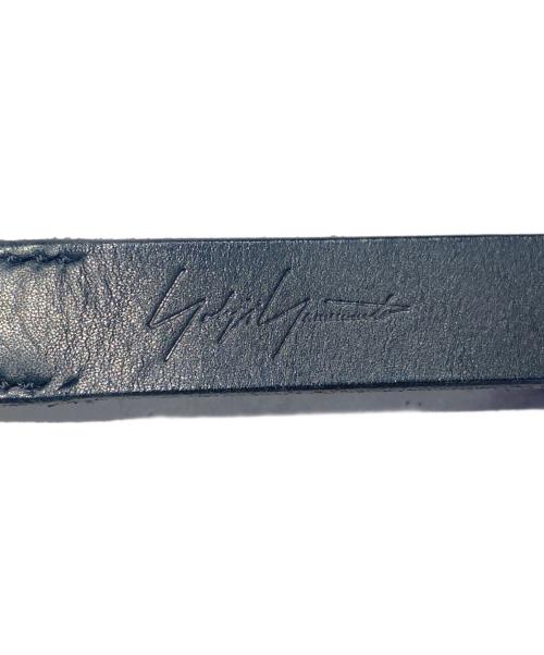 YOHJI YAMAMOTO（ヨウジヤマモト）YOHJI YAMAMOTO (ヨウジヤマモト) ロゴレザーロングベルトの古着・服飾アイテム