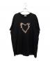 Saint Laurent Paris（サンローランパリ）の古着「コットンディストロイドTシャツ」｜ブラック