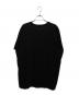 Saint Laurent Paris (サンローランパリ) コットンディストロイドTシャツ ブラック サイズ:XL：25000円