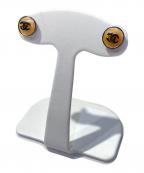 CHANELシャネル）の古着「ココマークピアス」｜オレンジ