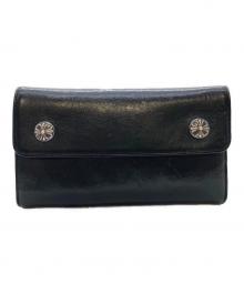 CHROME HEARTS（クロムハーツ）の古着「WAVE WALLET」｜ブラック