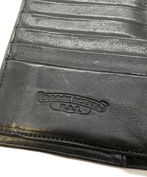 CHROME HEARTS（クロムハーツ）CHROME HEARTS (クロムハーツ) WAVE WALLET ブラックの古着・服飾アイテム