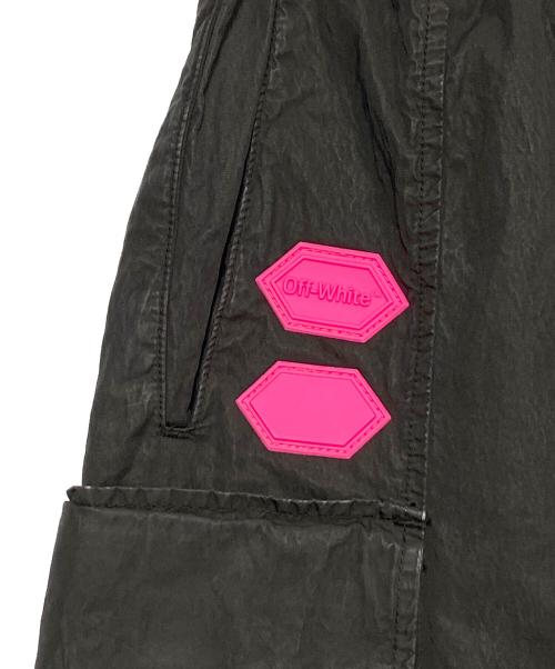 OFFWHITE（オフホワイト）OFFWHITE (オフホワイト) カーゴパンツ ブラック サイズ:31の古着・服飾アイテム