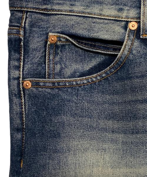 OFFWHITE（オフホワイト）OFFWHITE (オフホワイト) バイアスロゴデニム インディゴ サイズ:32の古着・服飾アイテム