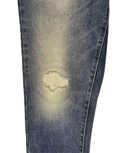 OFFWHITE（オフホワイト）OFFWHITE (オフホワイト) バイアスロゴデニム インディゴ サイズ:32の古着・服飾アイテム