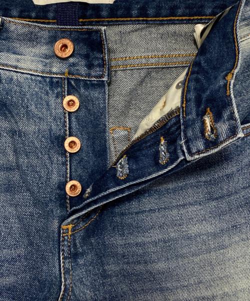 OFFWHITE（オフホワイト）OFFWHITE (オフホワイト) バイアスロゴデニム インディゴ サイズ:32の古着・服飾アイテム