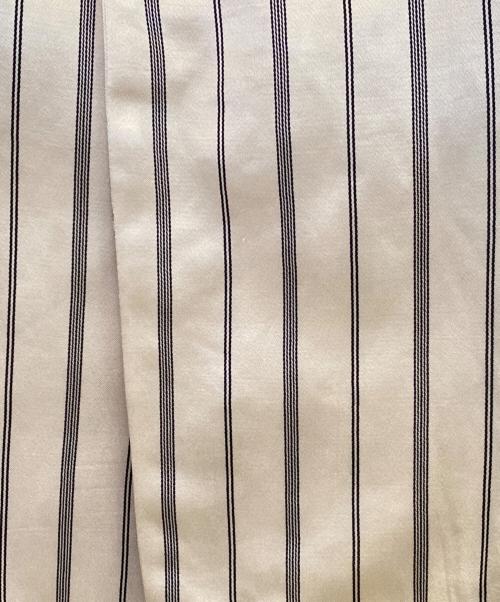 ANN DEMEULEMEESTER（アンドゥムルメステール）ANN DEMEULEMEESTER (アンドゥムルメステール) 19SS レースデザインストライプテーラードジャケット ホワイト サイズ:XXSの古着・服飾アイテム