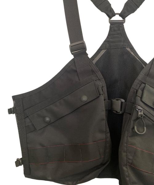 COMME des GARCONS HOMME（コムデギャルソン オム）COMME des GARCONS HOMME (コムデギャルソン オム) BRIEFING (ブリーフィング) 25SS エステルオックス ツールベスト ブラック サイズ:-の古着・服飾アイテム