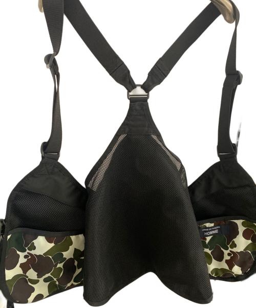 COMME des GARCONS HOMME（コムデギャルソン オム）COMME des GARCONS HOMME (コムデギャルソン オム) BRIEFING (ブリーフィング) 25SS エステルオックス ツールベスト ブラック サイズ:-の古着・服飾アイテム