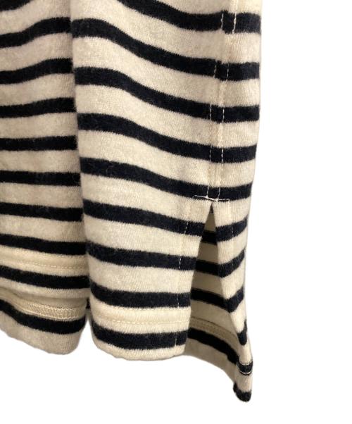 JUNYA WATANABE MAN（ジュンヤワタナベマン）JUNYA WATANABE MAN (ジュンヤワタナベマン) 24AWボーダーニット ホワイト×ブラック サイズ:Lの古着・服飾アイテム