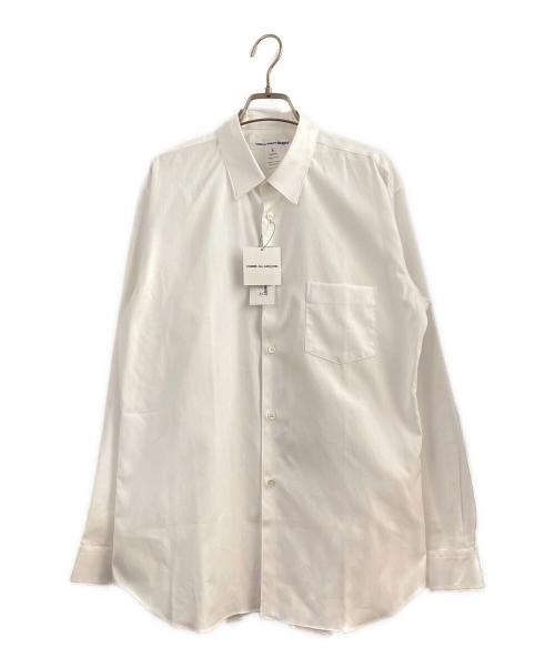 COMME des GARCONS SHIRT（コムデギャルソンシャツ）COMME des GARCONS SHIRT (コムデギャルソンシャツ) NARROW CLASSIC SHIRT ホワイト サイズ:Mの古着・服飾アイテム