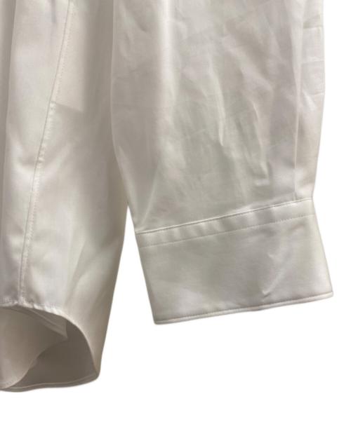 COMME des GARCONS SHIRT（コムデギャルソンシャツ）COMME des GARCONS SHIRT (コムデギャルソンシャツ) NARROW CLASSIC SHIRT ホワイト サイズ:Mの古着・服飾アイテム