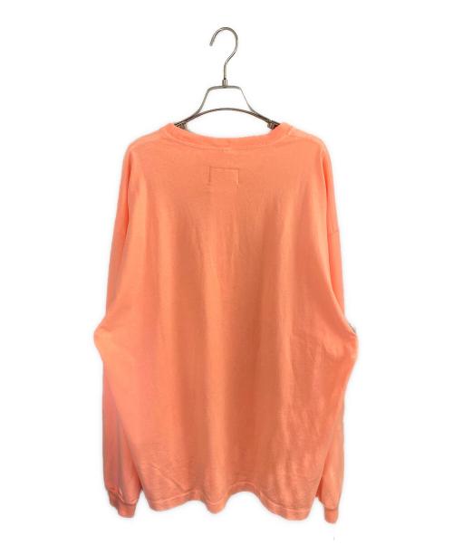 doublet（ダブレット）doublet (ダブレット) 25SS OTA-GEI DANCE L/S T-SHIRTS オレンジ サイズ:XLの古着・服飾アイテム