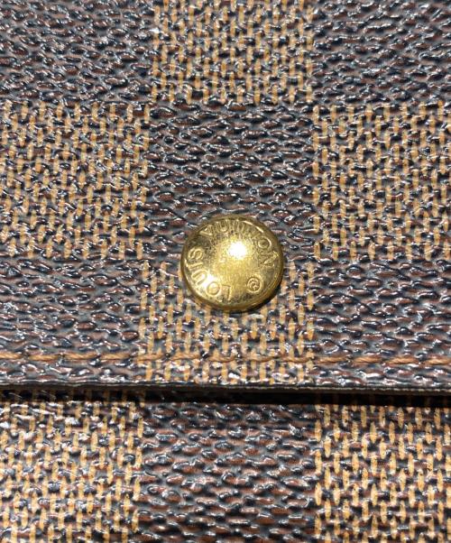 LOUIS VUITTON（ルイ ヴィトン）LOUIS VUITTON (ルイ ヴィトン) ダミエ ポルトフォイユ・サラ ブラウンの古着・服飾アイテム