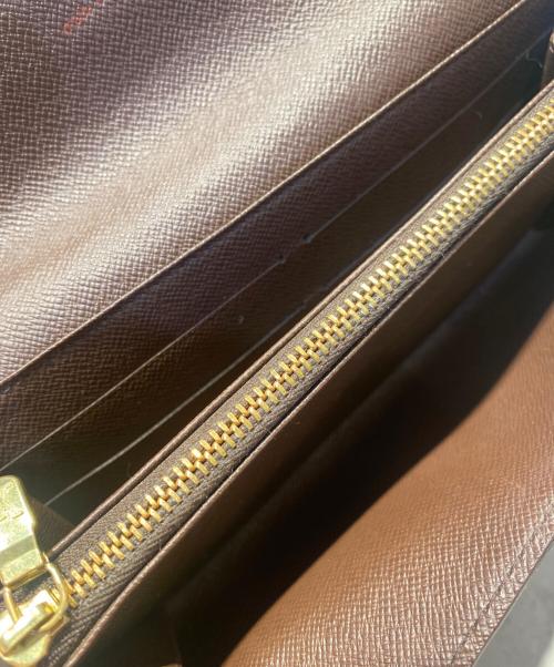 LOUIS VUITTON（ルイ ヴィトン）LOUIS VUITTON (ルイ ヴィトン) ダミエ ポルトフォイユ・サラ ブラウンの古着・服飾アイテム