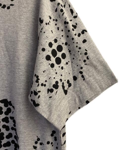 COMME des GARCONS HOMME（コムデギャルソン オム）COMME des GARCONS HOMME (コムデギャルソン オム) 水玉ドットプリントｔシャツ グレー サイズ:Mの古着・服飾アイテム