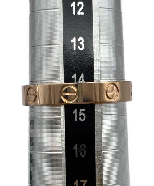 Cartier（カルティエ）Cartier (カルティエ) Love ring small model Loveリング スモールモデル B4085200 サイズ:55（日本サイズ14.5号）の古着・服飾アイテム