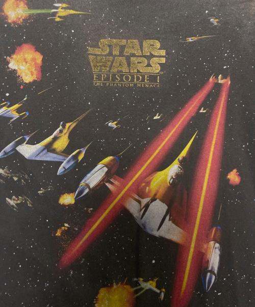 SAINT MICHAEL（セントマイケル）SAINT MICHAEL (セントマイケル) STAR WARS (スターウォーズ) SW SS TEE STARWARS グレー サイズ:Mの古着・服飾アイテム