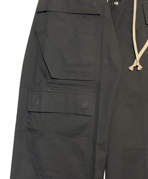 RICK OWENS（リックオウエンス）RICK OWENS (リックオウエンス) カーゴベラパンツ ブラック サイズ:44の古着・服飾アイテム