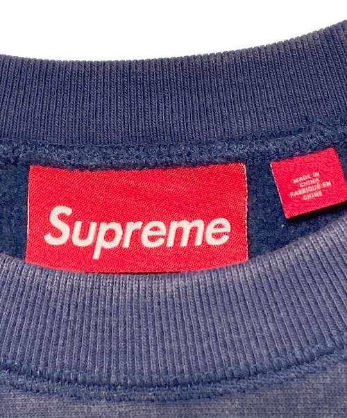 SUPREME（シュプリーム）SUPREME (シュプリーム) Washed Box Logo Crew Neck ネイビー サイズ:Sの古着・服飾アイテム