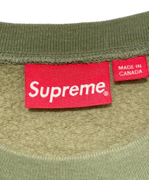 SUPREME（シュプリーム）SUPREME (シュプリーム) Box Logo Crew Neck camo グリーン サイズ:Sの古着・服飾アイテム