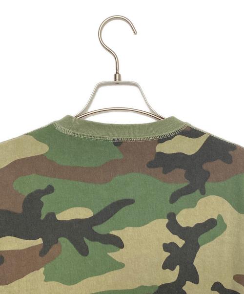 SUPREME（シュプリーム）SUPREME (シュプリーム) Box Logo Crew Neck camo グリーン サイズ:Sの古着・服飾アイテム