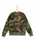 SUPREME（シュプリーム）の古着「Box Logo Crew Neck camo」｜グリーン