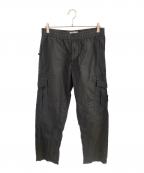 STONE ISLANDストーンアイランド）の古着「レギュラーストレート カーゴパンツ」｜ブラック