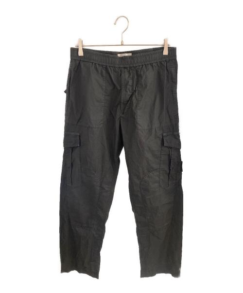 STONE ISLAND（ストーンアイランド）STONE ISLAND (ストーンアイランド) レギュラーストレート カーゴパンツ ブラック サイズ:W32の古着・服飾アイテム