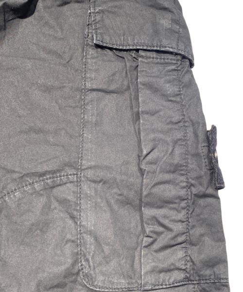 STONE ISLAND（ストーンアイランド）STONE ISLAND (ストーンアイランド) レギュラーストレート カーゴパンツ ブラック サイズ:W32の古着・服飾アイテム