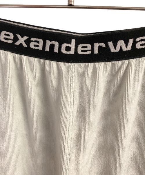 ALEXANDER WANG（アレキサンダー・ワン）ALEXANDER WANG (アレキサンダー・ワン) ロゴバンドイージーパンツ グリーン サイズ:Sの古着・服飾アイテム