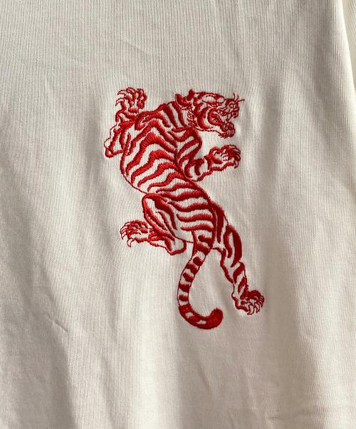 KENZO（ケンゾー）KENZO (ケンゾー) タイガー刺繍Tシャツ ホワイト サイズ:XS 未使用品の古着・服飾アイテム