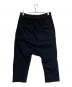 DRKSHDW (ダークシャドウ) サルエルクロップドパンツ ブラック サイズ:S：30000円