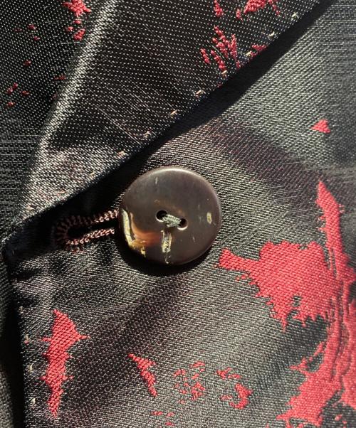 Jean Paul GAULTIER（ジャンポールゴルチェ）Jean Paul GAULTIER (ジャンポールゴルチェ) 1999/2000 テーラードジャケット パープル×レッド サイズ:48の古着・服飾アイテム