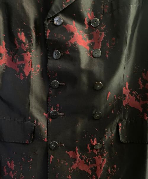 Jean Paul GAULTIER（ジャンポールゴルチェ）Jean Paul GAULTIER (ジャンポールゴルチェ) 1999/2000 テーラードジャケット パープル×レッド サイズ:48の古着・服飾アイテム